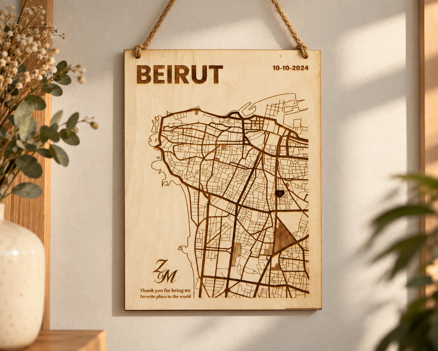 Engraved Memory Map View 1